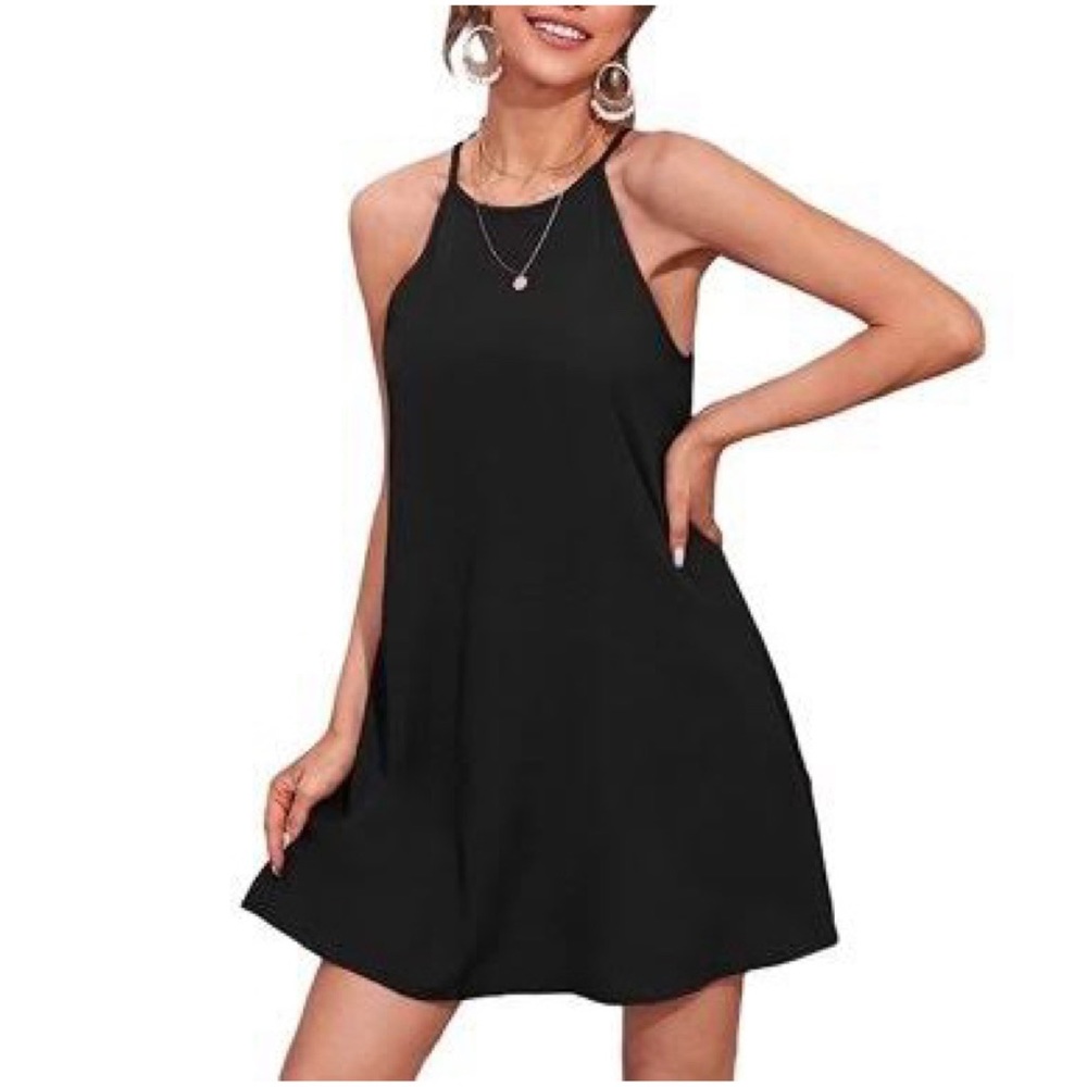 Halter Swing Dress